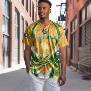 Support Bafana Bafana - South Africa Soccer Baseball Jersey