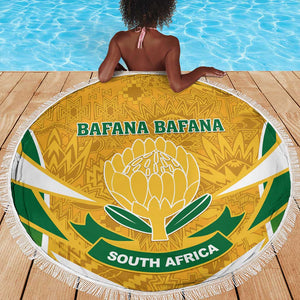 Support Bafana Bafana - South Africa Soccer Beach Blanket