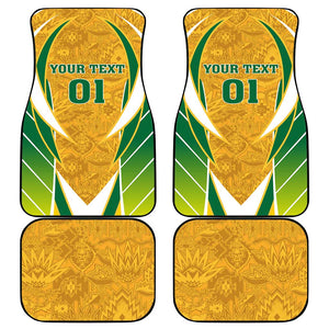 Support Bafana Bafana - South Africa Soccer Car Mats