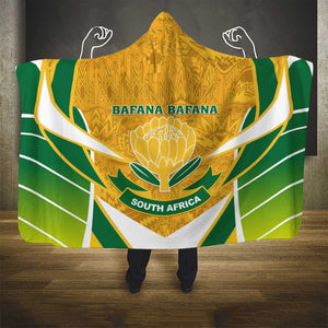 Support Bafana Bafana - South Africa Soccer Hooded Blanket