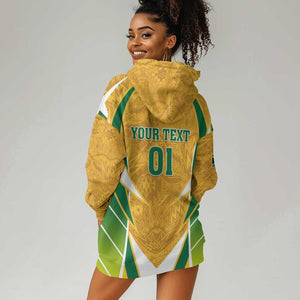 Support Bafana Bafana - South Africa Soccer Hoodie Dress