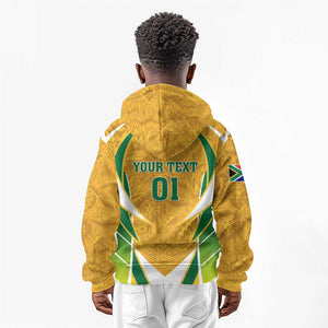 Support Bafana Bafana - South Africa Soccer Kid Hoodie