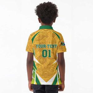 Support Bafana Bafana - South Africa Soccer Kid Polo Shirt