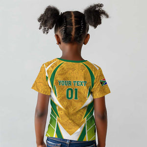 Support Bafana Bafana - South Africa Soccer Kid T shirt