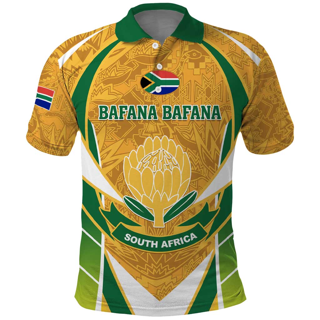 Support Bafana Bafana - South Africa Soccer Polo Shirt