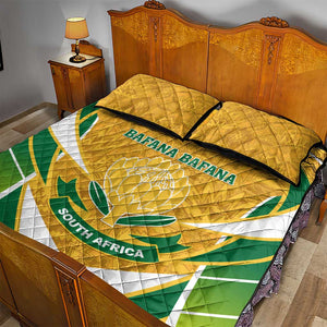 Support Bafana Bafana - South Africa Soccer Quilt Bed Set