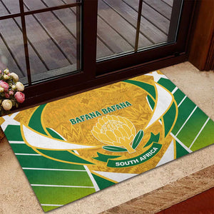 Support Bafana Bafana - South Africa Soccer Rubber Doormat