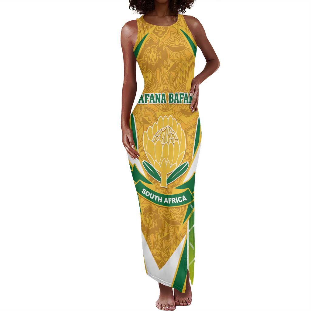 Support Bafana Bafana - South Africa Soccer Tank Maxi Dress