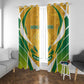Support Bafana Bafana - South Africa Soccer Window Curtain