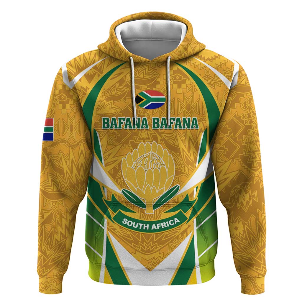 Support Bafana Bafana - South Africa Soccer Zip Hoodie