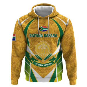 Support Bafana Bafana - South Africa Soccer Zip Hoodie