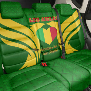 Support Les Aigles Du Mali - Mali Football Back Car Seat Cover