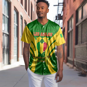 Support Les Aigles Du Mali - Mali Football Baseball Jersey