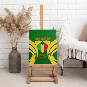 Support Les Aigles Du Mali - Mali Football Canvas Wall Art