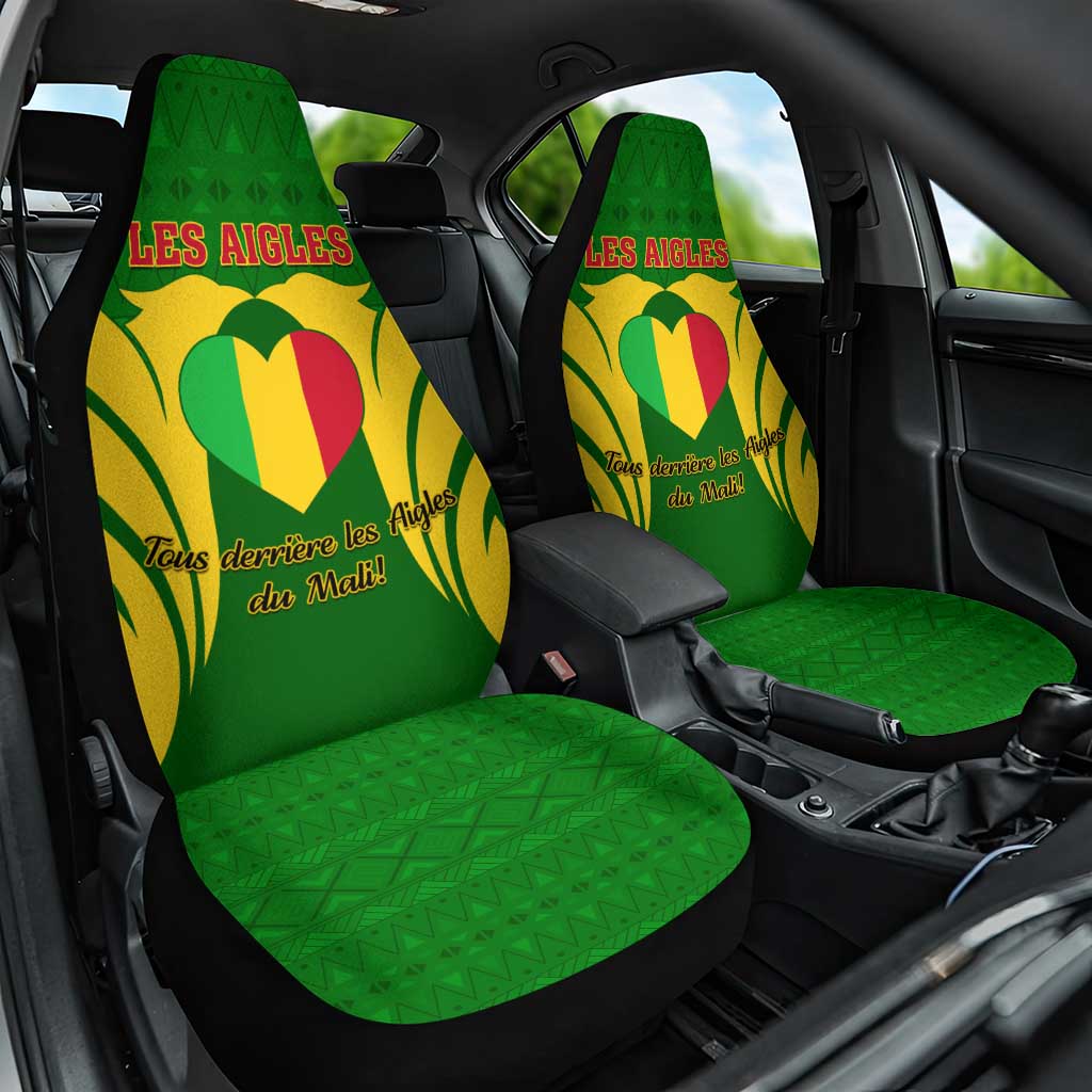 Support Les Aigles Du Mali - Mali Football Car Seat Cover