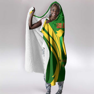 Support Les Aigles Du Mali - Mali Football Hooded Blanket