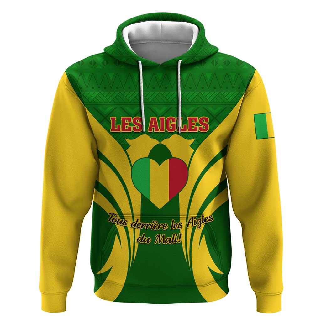 Support Les Aigles Du Mali - Mali Football Hoodie