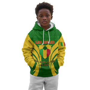 Support Les Aigles Du Mali - Mali Football Kid Hoodie