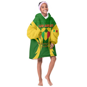 Support Les Aigles Du Mali - Mali Football KId Wearable Blanket Hoodie