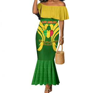 Support Les Aigles Du Mali - Mali Football Mermaid Dress