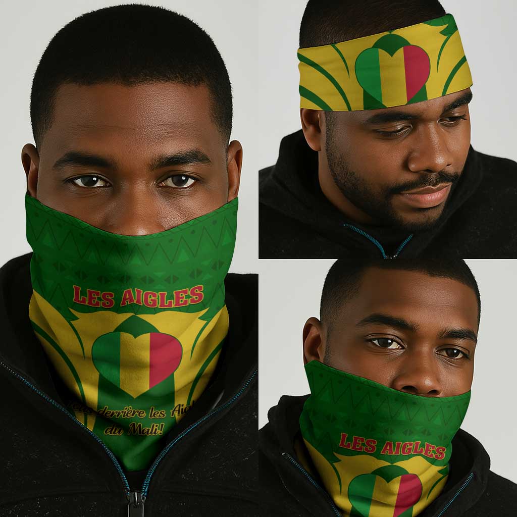 Support Les Aigles Du Mali - Mali Football Neck Gaiter LT01