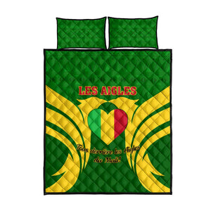 Support Les Aigles Du Mali - Mali Football Quilt Bed Set