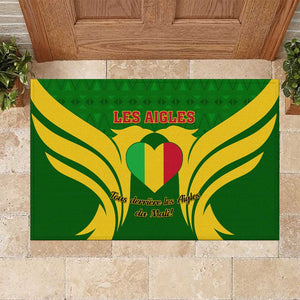 Support Les Aigles Du Mali - Mali Football Rubber Doormat