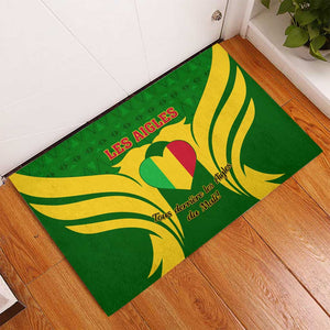 Support Les Aigles Du Mali - Mali Football Rubber Doormat