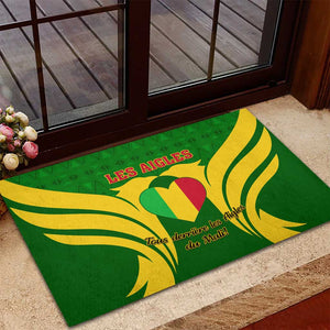 Support Les Aigles Du Mali - Mali Football Rubber Doormat