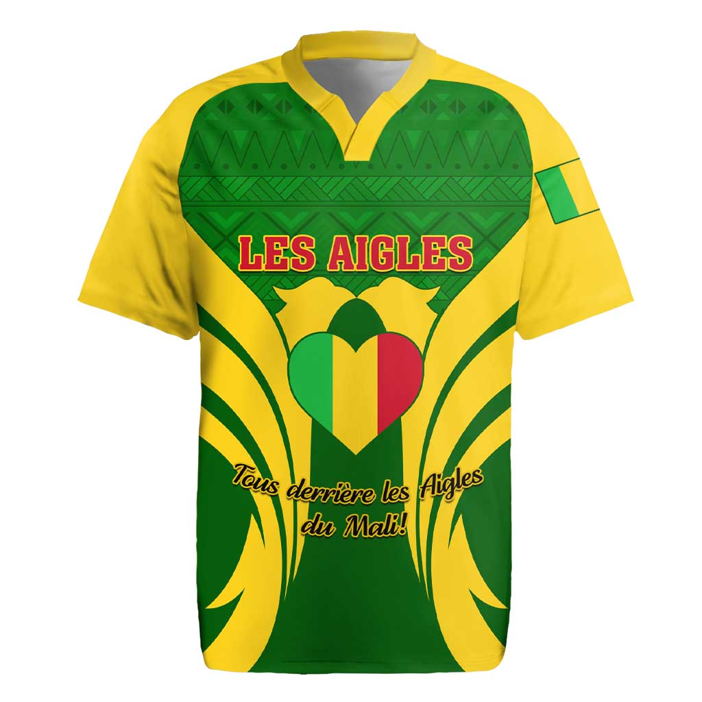 Support Les Aigles Du Mali - Mali Football Rugby Jersey