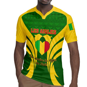 Support Les Aigles Du Mali - Mali Football Rugby Jersey