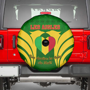 Support Les Aigles Du Mali - Mali Football Spare Tire Cover