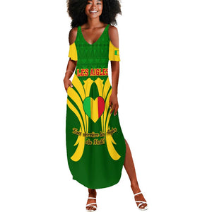 Support Les Aigles Du Mali - Mali Football Summer Maxi Dress