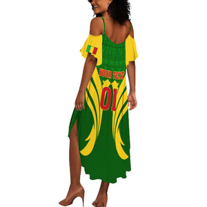 Support Les Aigles Du Mali - Mali Football Summer Maxi Dress