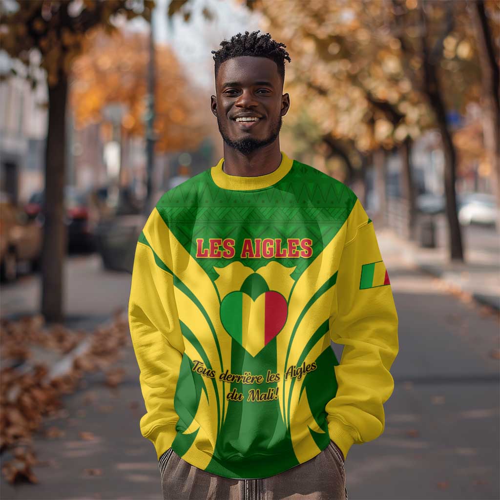 Support Les Aigles Du Mali - Mali Football Sweatshirt