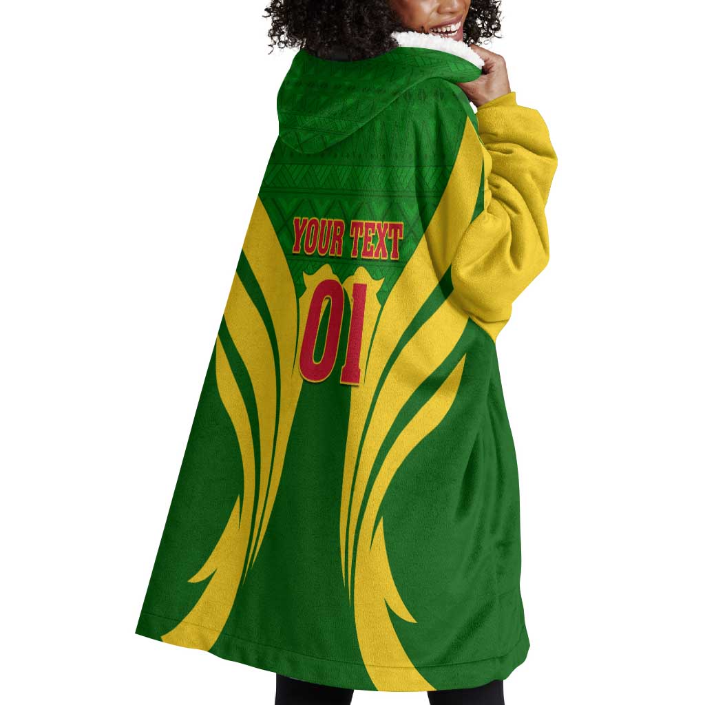 Support Les Aigles Du Mali - Mali Football Wearable Blanket Hoodie