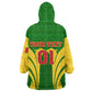 Support Les Aigles Du Mali - Mali Football Wearable Blanket Hoodie