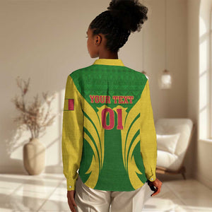 Support Les Aigles Du Mali - Mali Football Women Casual Shirt