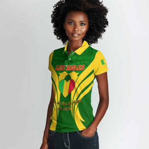 Support Les Aigles Du Mali - Mali Football Women Polo Shirt