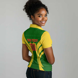 Support Les Aigles Du Mali - Mali Football Women Polo Shirt