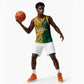 Personalized South Africa Basketball Jersey with Springbok and Proteas African Pattern LT01