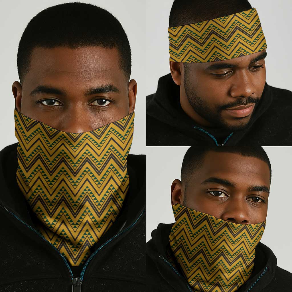 South Africa Neck Gaiter Springbok and Proteas African Pattern LT01