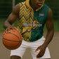 Personalized South Africa Sleeveless Zip Hoodie with Springbok and Proteas African Pattern - African Pride