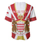 Personalized Monaco Baseball Jersey Deo Juvante Sporty Style