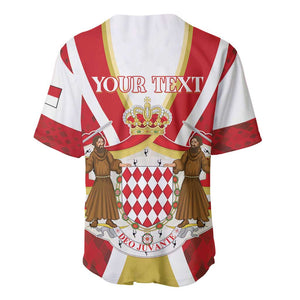 Personalized Monaco Baseball Jersey Deo Juvante Sporty Style