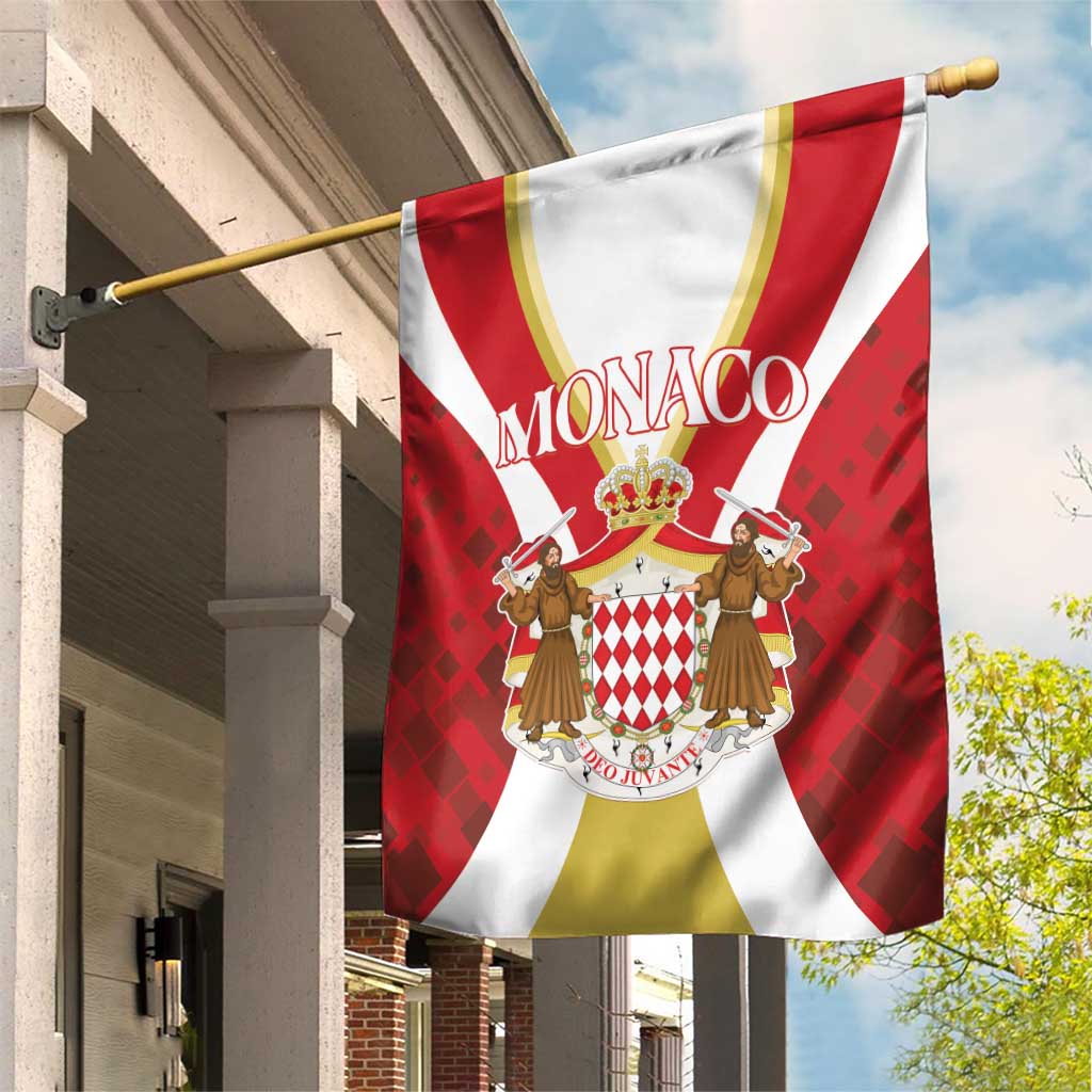 Monaco Garden Flag Deo Juvante Sporty Style