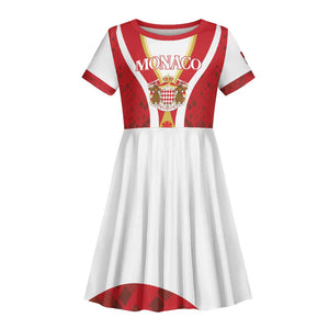 Personalized Monaco Kid Short Sleeve Dress Deo Juvante Sporty Style