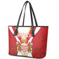 Monaco Leather Tote Bag Deo Juvante Sporty Style
