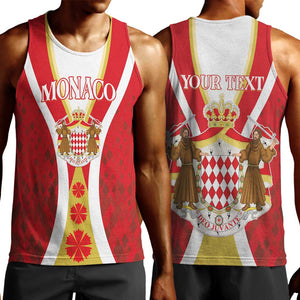 Personalized Monaco Men Tank Top Deo Juvante Sporty Style