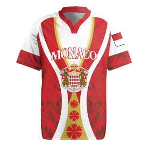 Personalized Monaco Rugby Jersey Deo Juvante Sporty Style